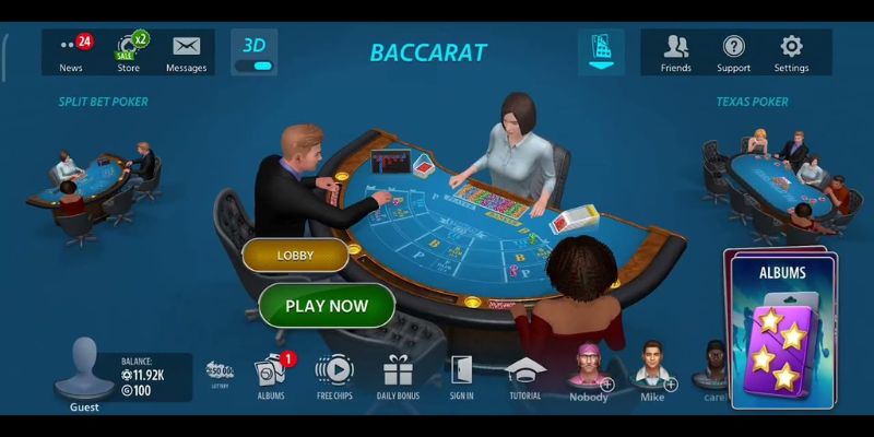 Sơ lược về game bài Baccarat online